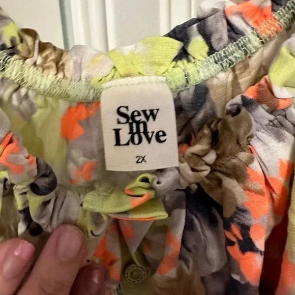 NWOT Sew in Love Romper - Picture 3 of 5